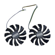 85mm For Sapphire AMD HD7970 HD7950 HD7870 HD7850 Dual-X Fan Replacement 40mm