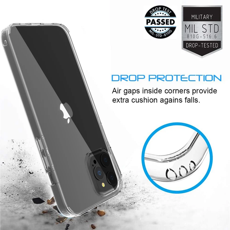 Luvvitt Clear View Hybrid Case for Apple iPhone 14 Pro (6.1") - Image 3 of 4