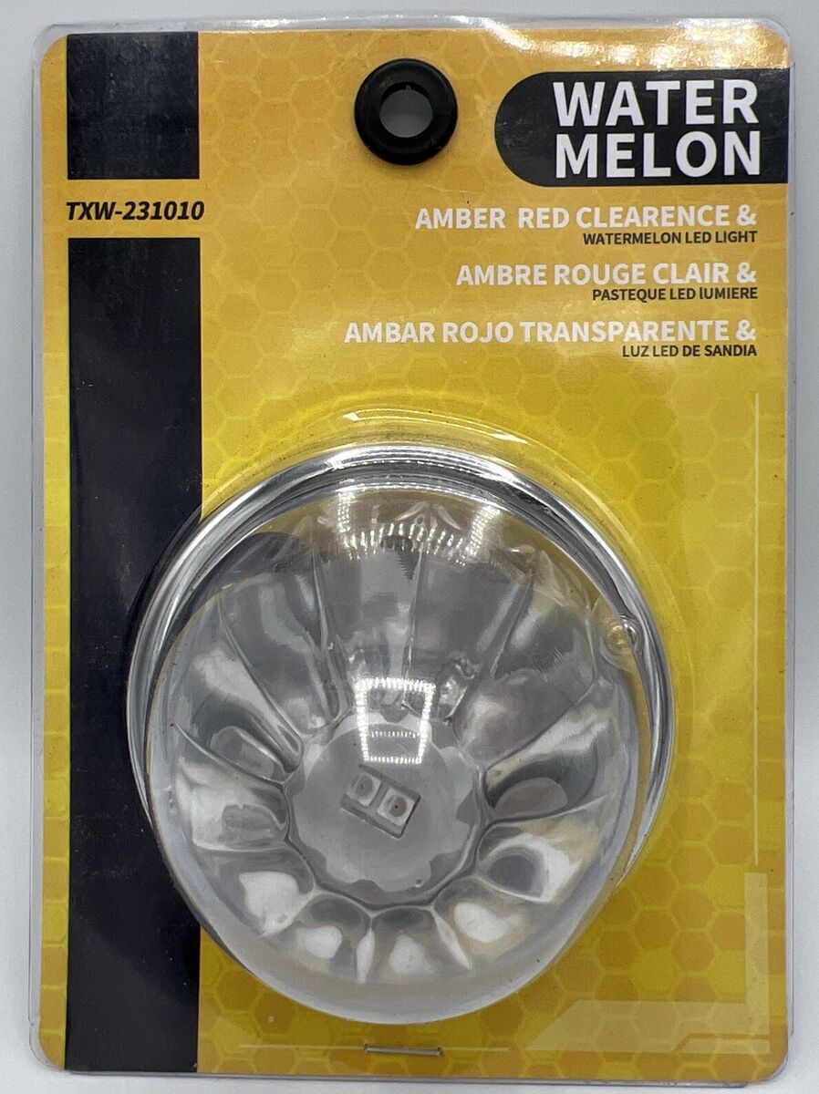 Trux TLED-WA Turn Signal & Marker Watermelon Light Led Amber Trux TLED-WA Turn Signal & Marker Watermelon Light Led Amber