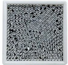 VVS 200 Pcs Natural White Topaz 2.50mm Round Diamond Cut Calibrated Gemstones