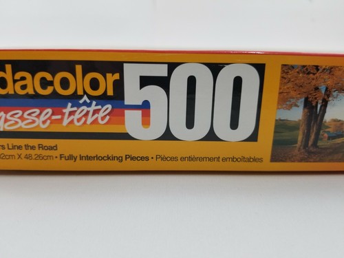 Kodacolor "Autumn colors line the Road", 500 piece 13" x 19" Puzzle - Picture 4 of 7