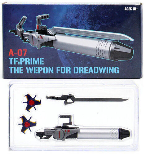SXS A-06/A-07 Weapon Upgrade kits For TFP Skyquake / Dreadwing W/BOX - Picture 3 of 13