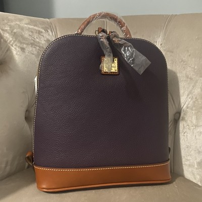pebble grain zip pod backpack