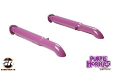 Flowtech Purple Hornie Collector 3-hole Jeep Header Mufflers 50232flt - Pair Flowtech Purple Hornie Collector 3-hole Jeep Header Mufflers 50232flt - Pair
