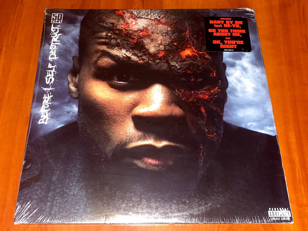 50 CENT BEFORE I SELF DESTRUCT 2x LP VINYL *RARE* SHADY 2009 50 CENT BEFORE I SELF DESTRUCT 2x LP VINYL *RARE* SHADY 2009