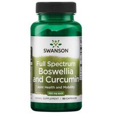 Swanson Boswellia and Curcumin