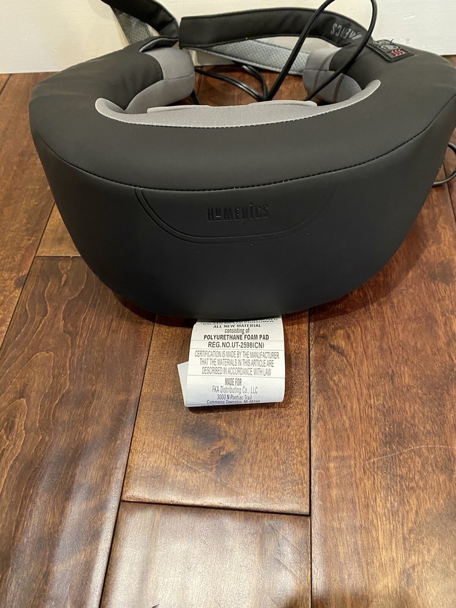 homedics - pro therapy elite shiatsu and vibration neck massager HoMedics Pro Therapy Elite Shiatsu & Vibration Neck Massager w/Heat Pain  Relief
