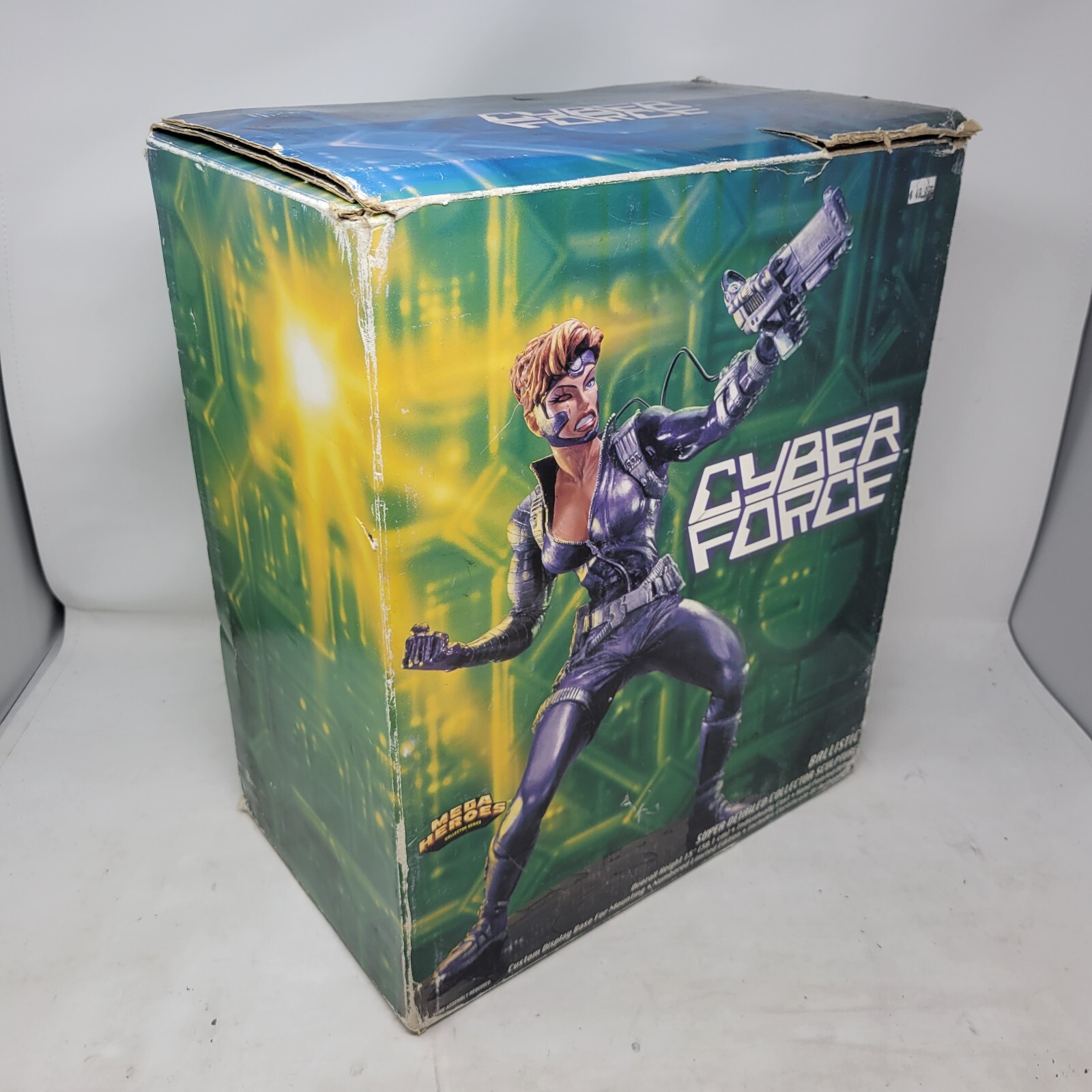 Cyber Force Ballistic Sculpture Action Figure Limited Edition Mega