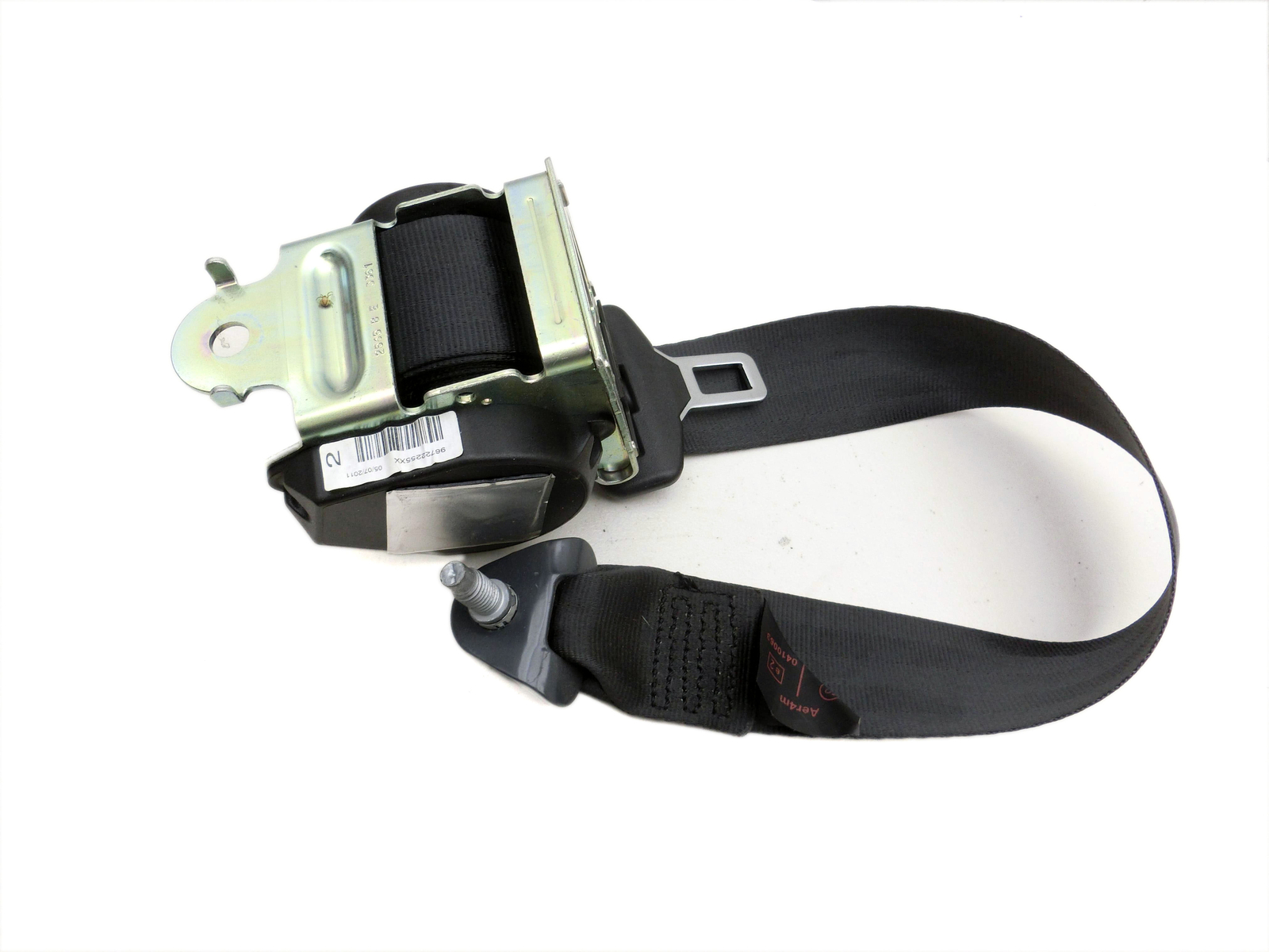 Cintura di sicurezza destra posteriore per Peugeot 508 I 8D 10-14 station wagon 16105794XX