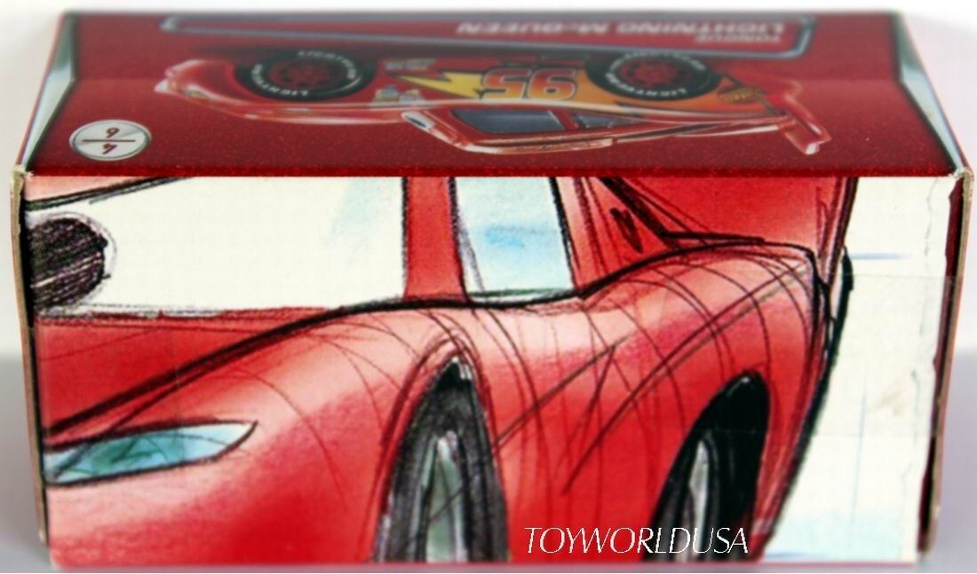 2016 Disney Pixar Cars Puzzle Box Tongue Lightning McQueen