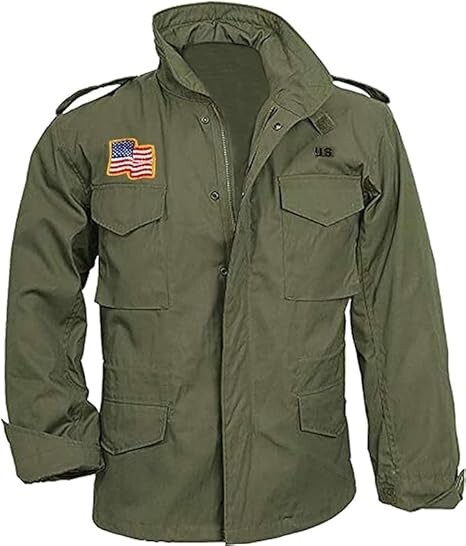 Men's M65 Field Jacket Military Surplus Army Coat by Propper