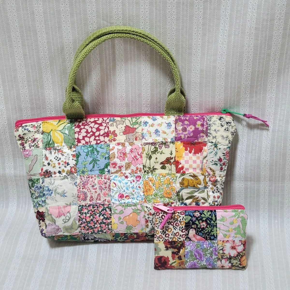 Bolsos hechos de patchwork sale