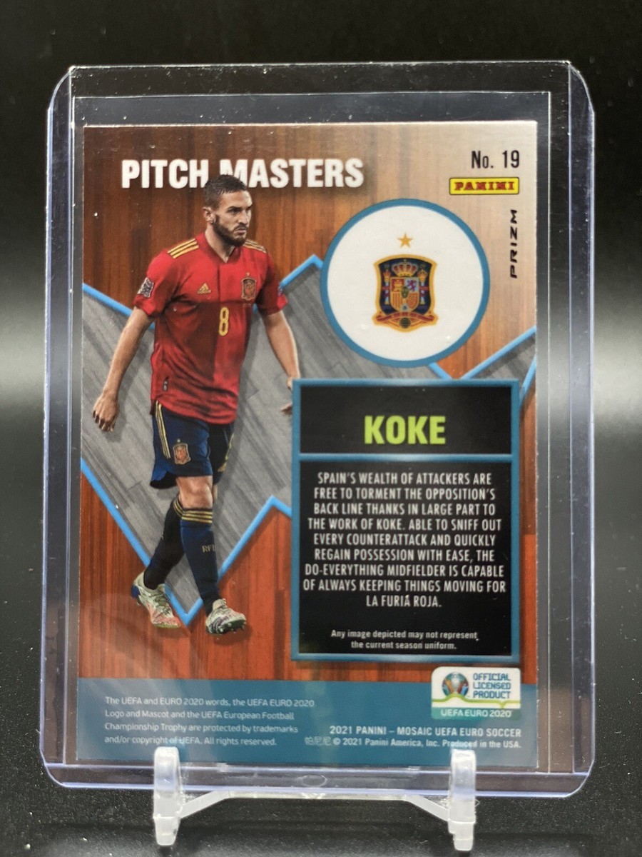 2021 Panini Mosaic UEFA Euro 2020 Pitch Masters Mosaic #19 Koke | eBay