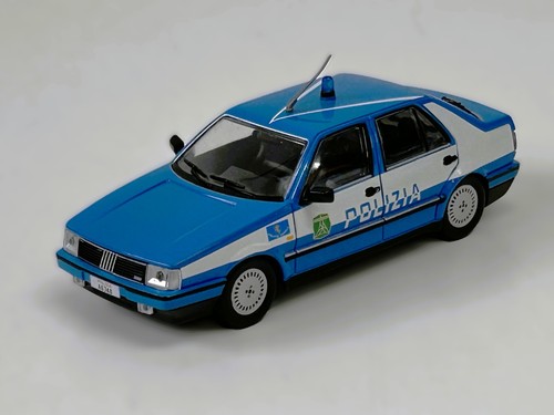 FIAT CROMA CHT 2.0 1994 POLIZIA SCALA 1:43 DE AGOSTINI