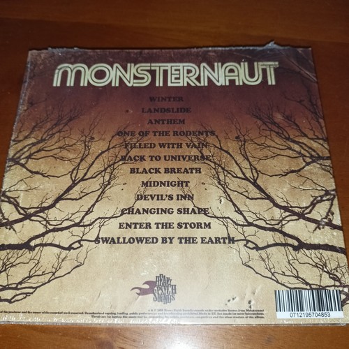CD - Monsternaut – Enter The Storm - Stoner Rock 2018 - SIGILLATO!! - Foto 2 di 2