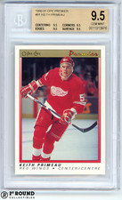 Keith Primeau RC BGS 9.5: 1990-91 OPC Premier Rookie Card True Gem Mint #91
