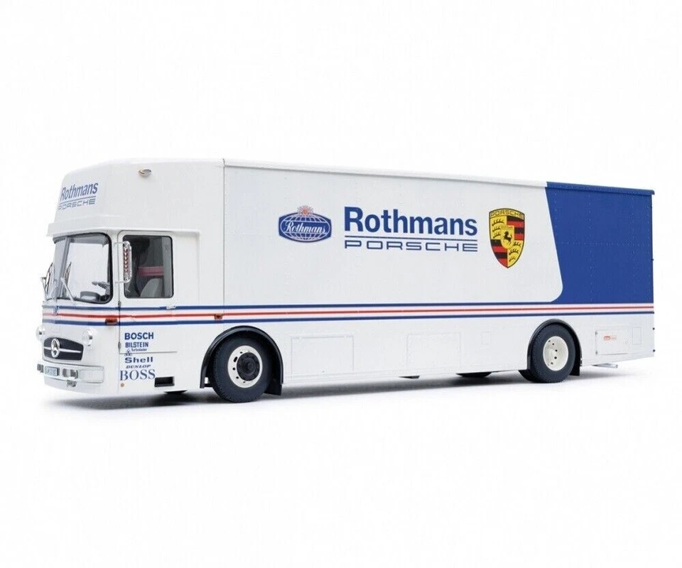 Schuco 450032800 RENNTRANSPORTER Rothmans 1/18 - Photo 1/1