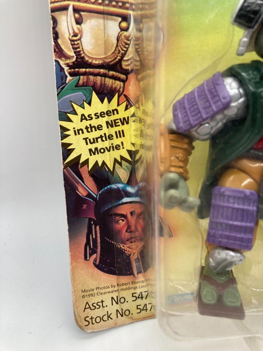Vintage Teenage Mutant Ninja Turtles Movie III Samurai Don