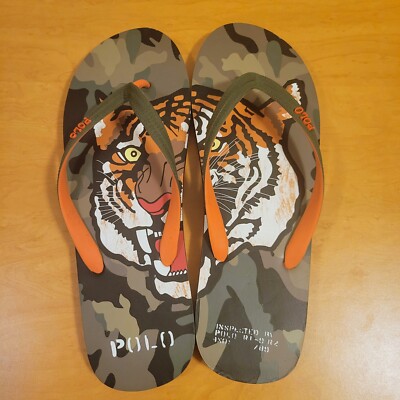 Polo Ralph Lauren Whitlebury II Polo Tiger Camo Flip Flop  display picture 2