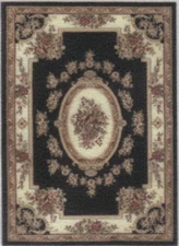1:48 or 1/4" Scale Dollhouse Miniature Area Rug Approx. 2" x 2-3/4" - 0000650