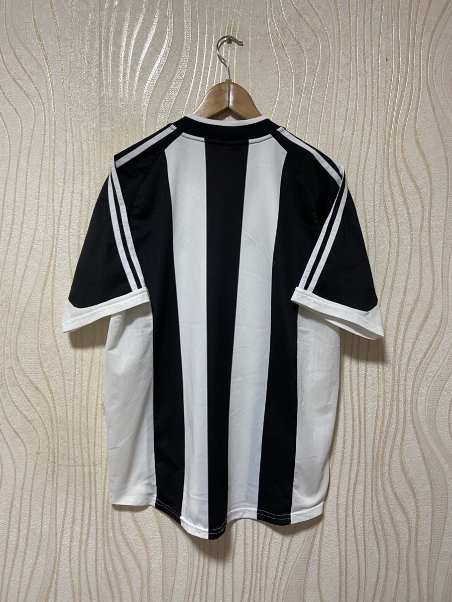 NEWCASTLE 2001 2002 HOME FOOTBALL SHIRT SOCCER JERSEY ADIDAS