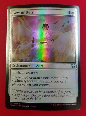 1x Vow of Duty | FOIL | Commander Legends | MTG Magic Cards | eBay 1x Vow of Duty | FOIL | Commander Legends | MTG Magic Cards | eBay