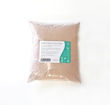 Pure Calcium Bentonite Fuller's Earth 1kg Clay Powder Natural Very Fine Skin