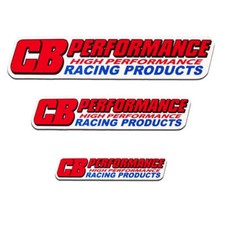Cb Performance Stickers 3pk Cb Performance Stickers 3pk