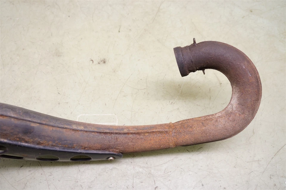 1971 Kawasaki KE 175 F7 выхлопная труба *2158B - Изображение 4 из 4