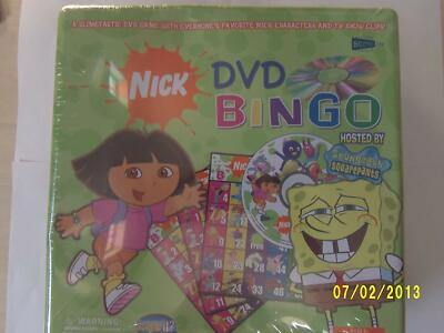 Nick DVD Bingo Tin Hosted by Spongebob Squarepants | eBay