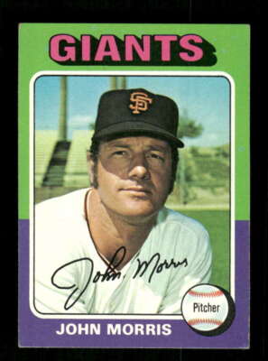1975 Topps Baseball 577 John Morris - 1 VG to VGEX BXCP27