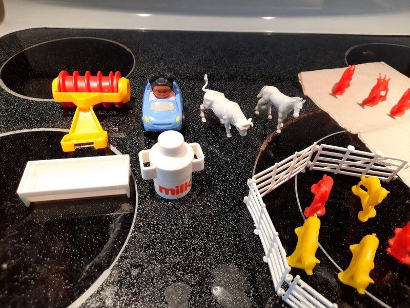 Fisher price little people farm animals lot