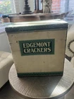 Vintage ©1924 Edgemont Crackers Metal Tin Box Green And Green Co. Dayton OH