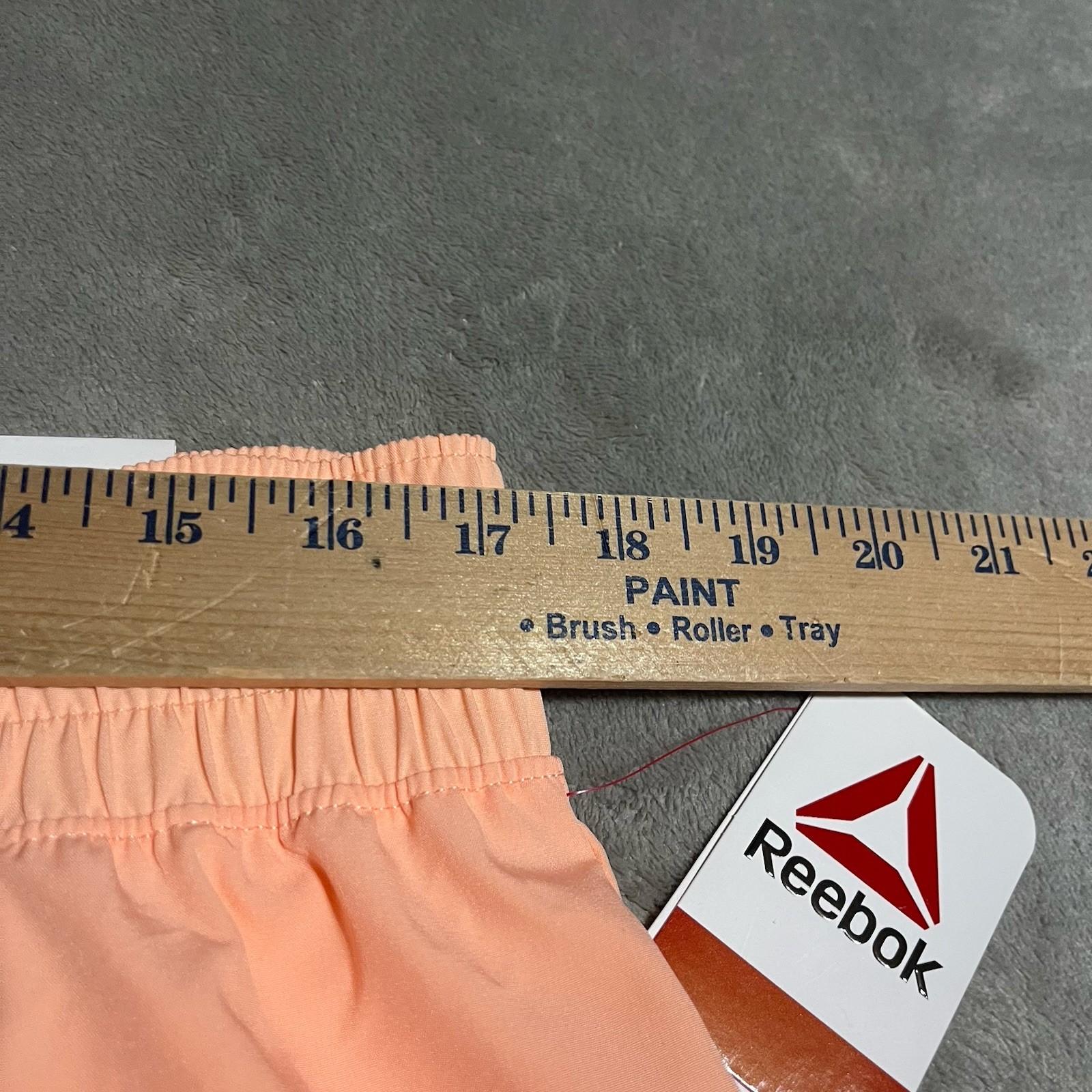 Reebok Athletic Shorts Womens XL Orange Lined Activewear Outdoors thumbnail 3