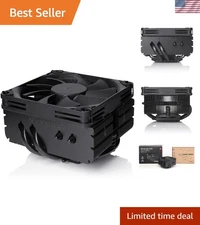 NH-L9x65 chromax.Black,  Low-Profile CPU Cooler (65mm, Black)