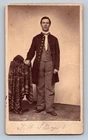1860's Identified Civil War Soldier CDV Photograph - TH Stevens