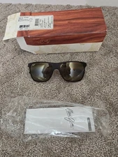 NEW Maui Jim PAILOLO RX-ABLE Matte Tortoise  HCL Bronze Lens Sunglass H603-10