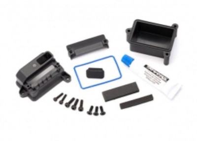 Traxxas 8924 Receiver Box Wire Cover Foam Pad Silicone Grease Set Maxx 4S
