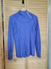 Lululemon Women's Purple Reflective Jacket Preloved Size 6 Excellent Condition