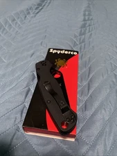 Spyderco CMP S30V Knife - Black - NEW w/ Box