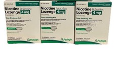 Nicotine Polacrilex Lozenge LOT OF 3 216 Total 4MG Mint Flavor Exp 10/26 FR SHP