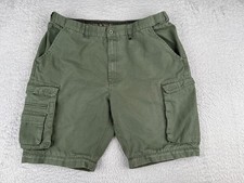 Boy Scouts Shorts Adult 36 Green Convertible Uniform Pants Cotton Blend NO LEGS