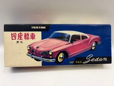 Showa Retro Four-wheeled car MF743 Friction car Tin Toy With Box