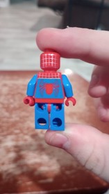 LEGO Spider-Man 1 Tobey Maguire Minifigure spd001 Silver Webbing From 4851 4852