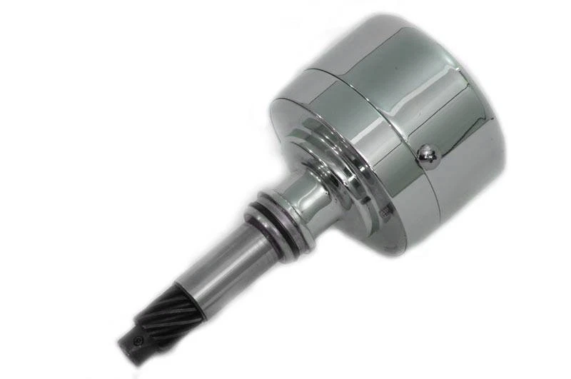 Conjunto de distribuidor avanzado automático XL y válvula lateral cromado para Harley Davidson Foto 2 de 3