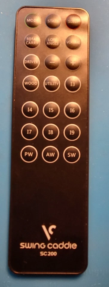 Voice Caddie Swing Caddie SC200 Portable Golf Launch Monitor w/ Remote & Case - Image 4 of 4