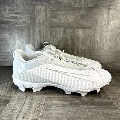Nike Vapor Edge Shark 2 Cleats Mens 16 White Grey Athletic NEW DH5088-100