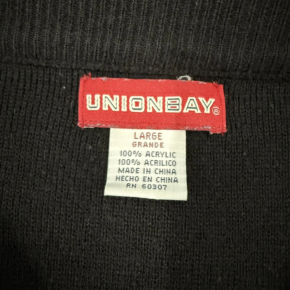 Suéter Vintage Unionbay Para Hombre Grande Años 80 90 Rayas Patinador Retro Indy Grunge Foto 2 de 4