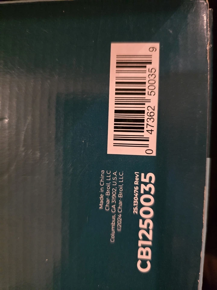 Char-Broil Carbon Steel Heat-Resistant Griddle Stone Grill Topper Silver - Image 4 of 4