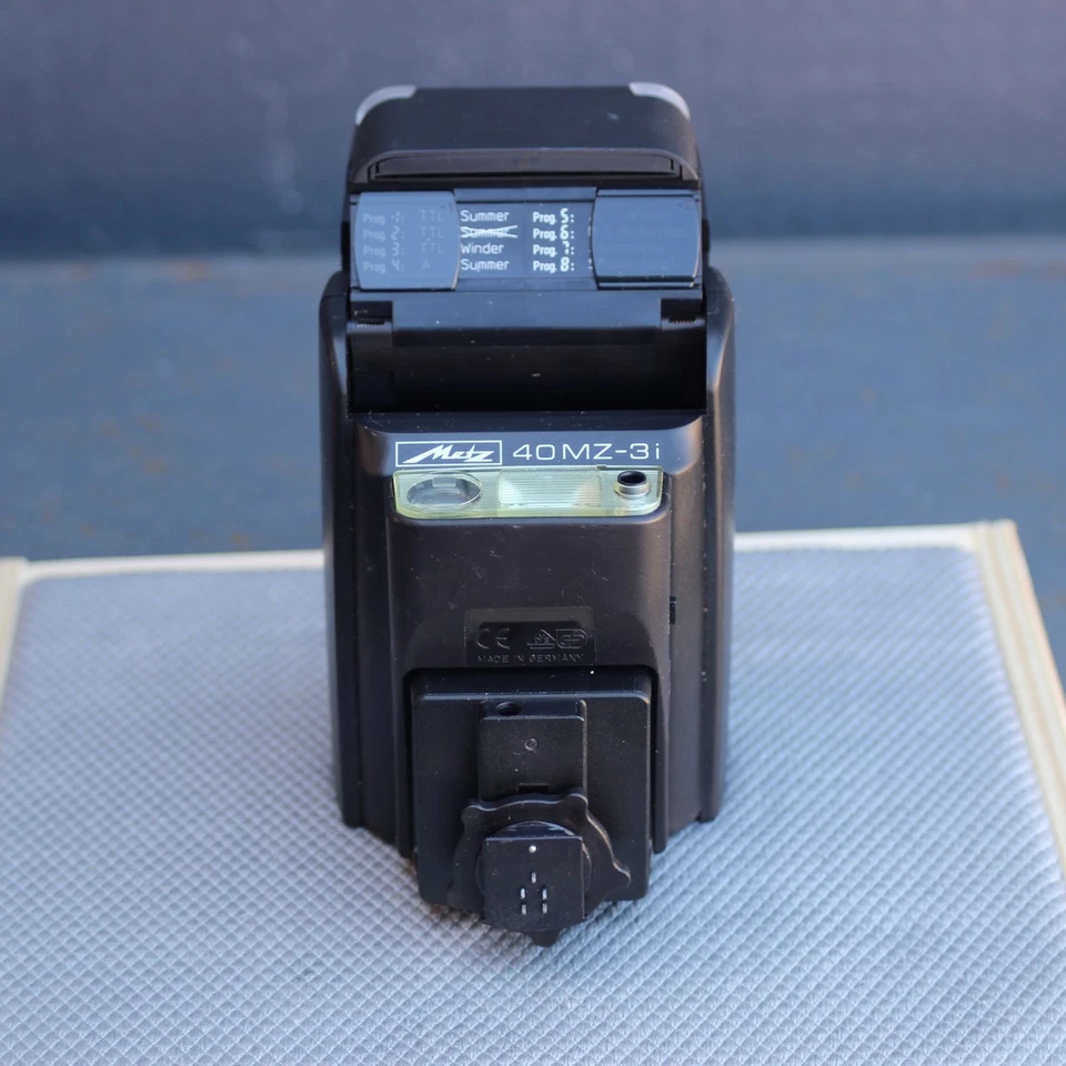 Flash Elettronico Metz Mecablitz 40 MZ3i con slitta Canon SCA 3101 (25-066.03) - Immagine 4 di 4